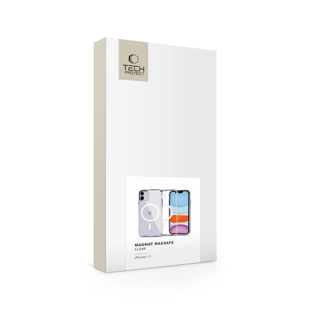 Tech-Protect MagMat MagSafe iPhone 11 Case - Clear_5