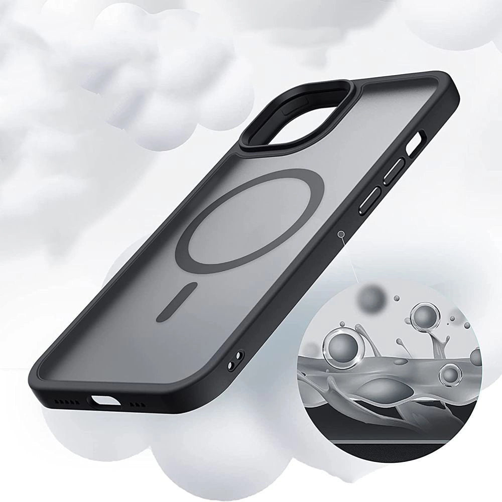 Tech-Protect MagMat MagSafe iPhone 11 Case - Matte Black_4