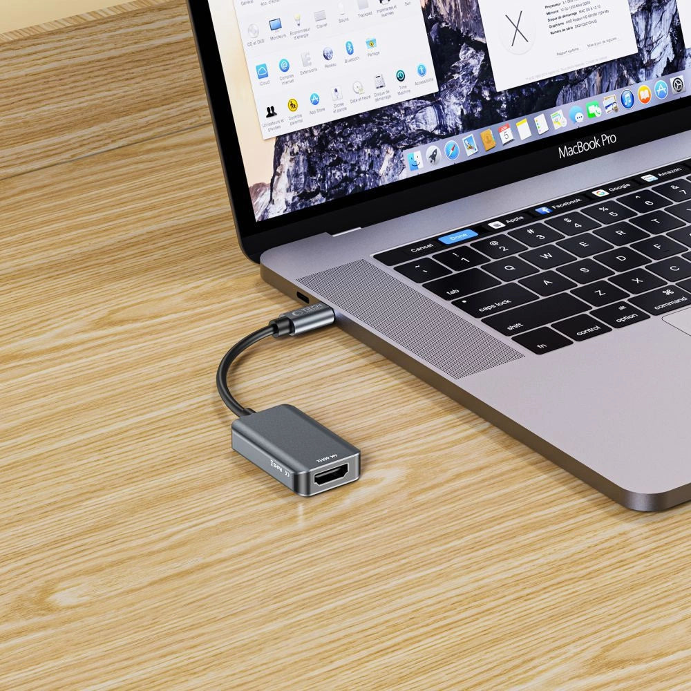 Tech-Protect UltraBoost USB-C (Male) / HDMI (Female) 4K 60Hz Adapter - Black_1