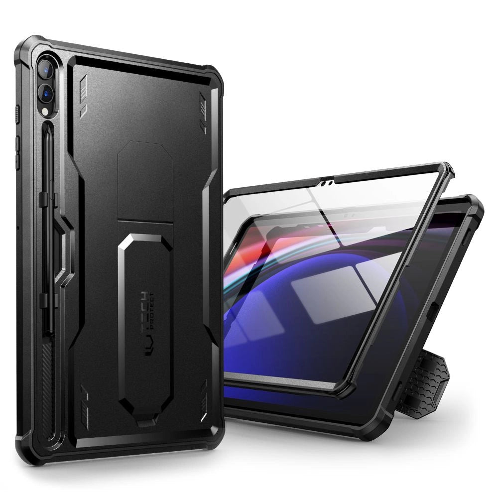 Tech-Protect Kevlar Pro Case for Samsung Galaxy Tab S9+ 12.4" X810 / X816B - Black_0