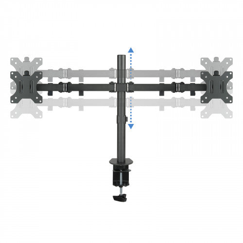 Soporte para 2 Monitores TooQ DB1232TN-B/ hasta 8kg_2