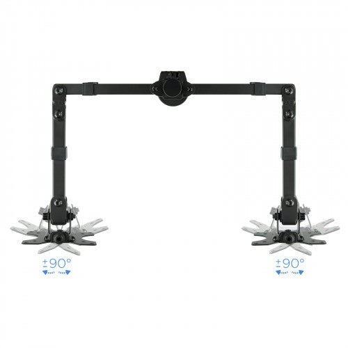 Soporte para 2 Monitores TooQ DB1232TN-B/ hasta 8kg_5