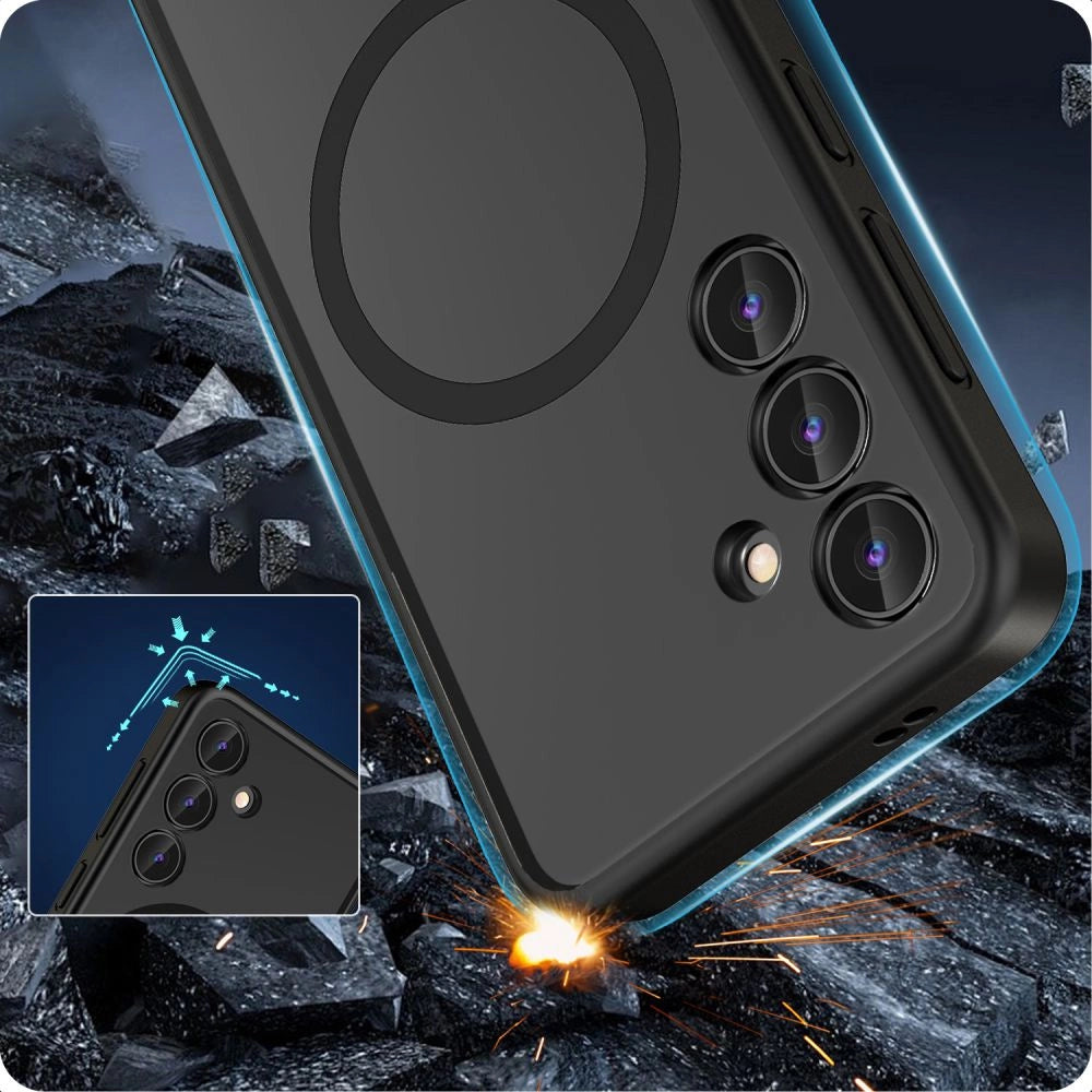Tech-Protect MagMat MagSafe Case for Samsung Galaxy S24+ - Matte Black_3
