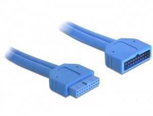 DeLOCK 82943 cable USB 0,45 m USB 3.2 Gen 1 (3.1 Gen 1) Azul_0