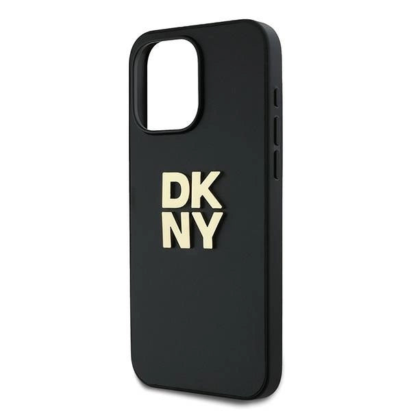 DKNY Wrist Strap Stock Logo case for iPhone 15 Pro Max - black_4