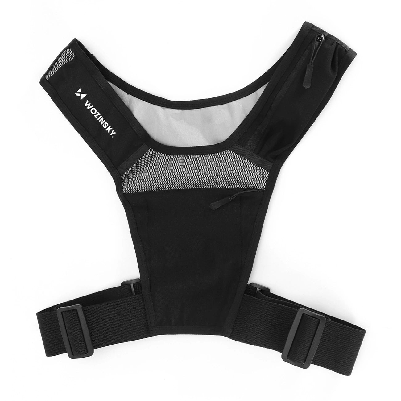 Wozinsky WKDB1 Reflective Running Vest - Black_10
