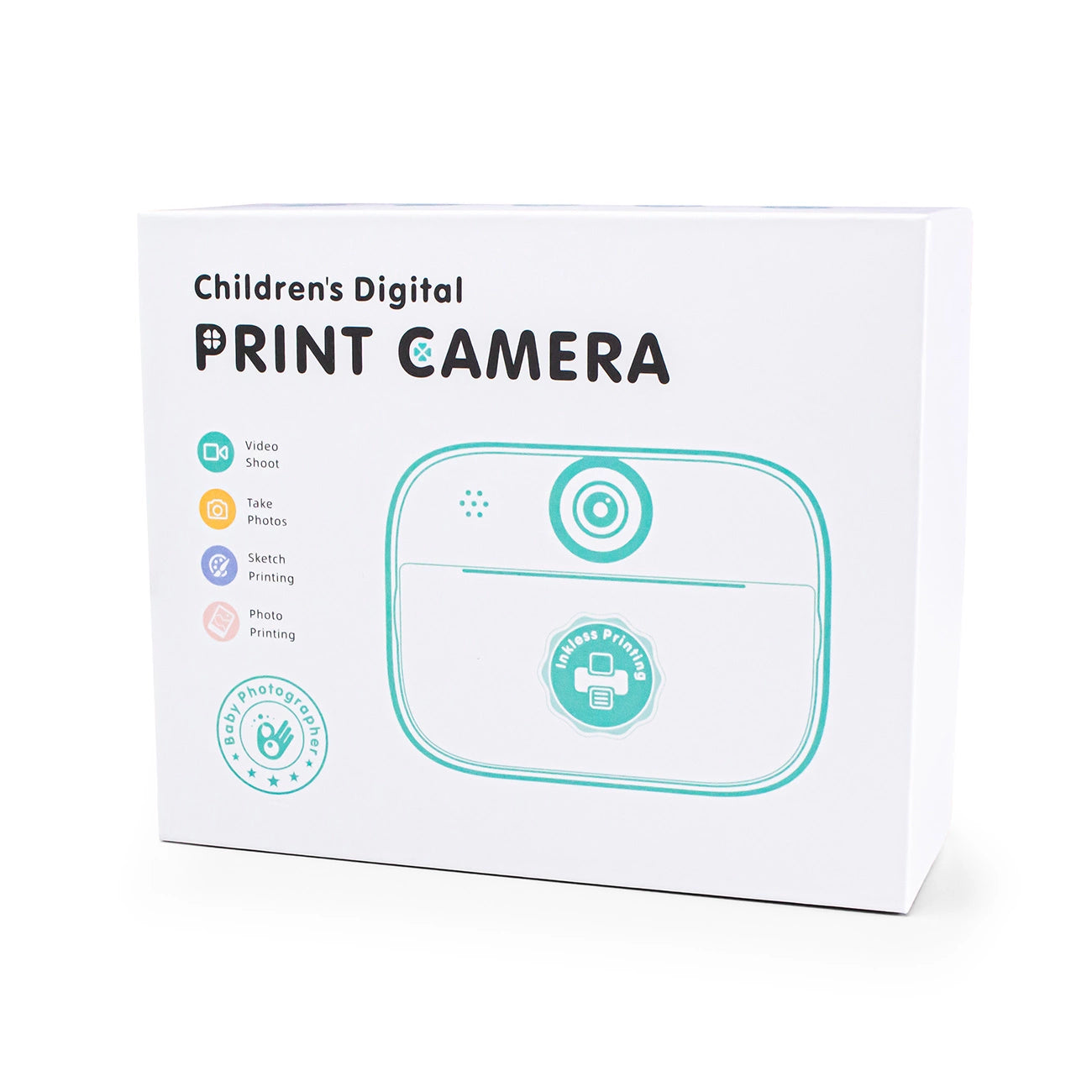 Mini Thermal Printer for Kids with Camera and Camcorder - Pink_2