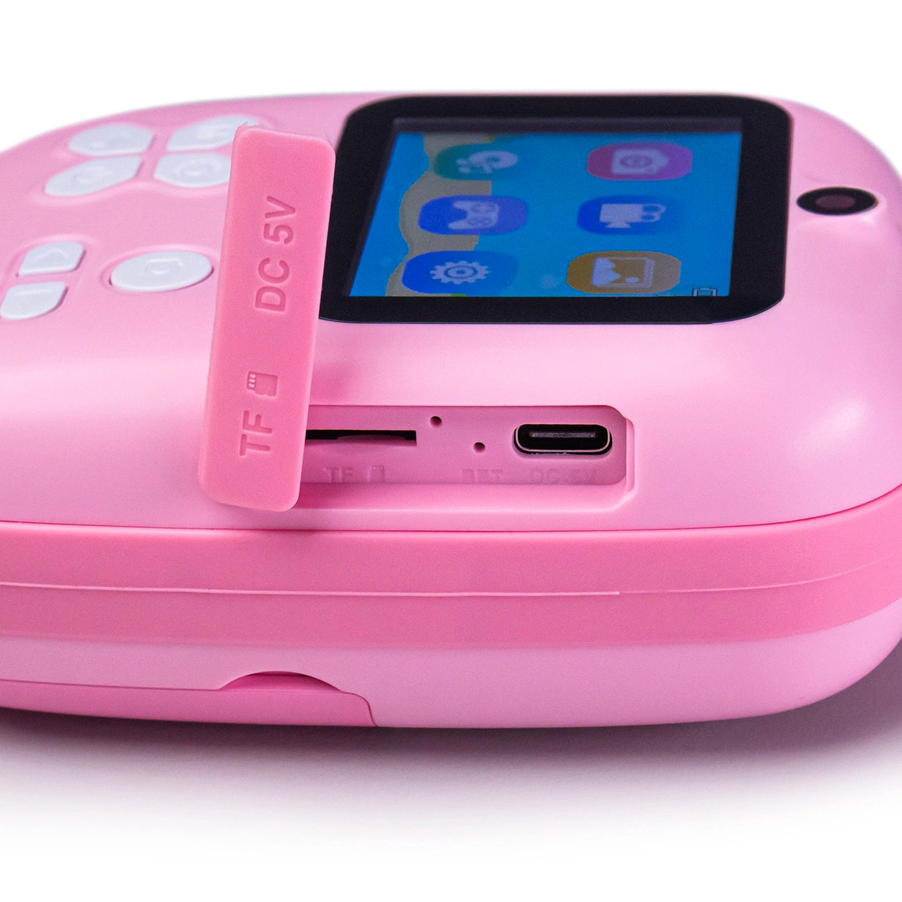 Mini Thermal Printer for Kids with Camera and Camcorder - Pink_9