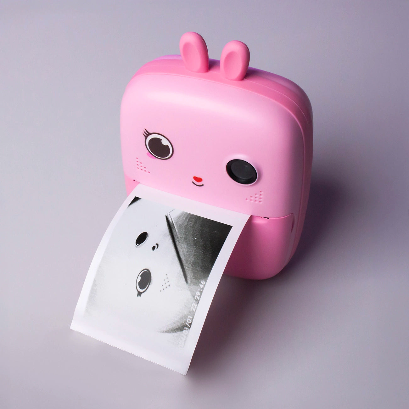 Mini Thermal Printer for Kids with Camera and Camcorder - Pink_5