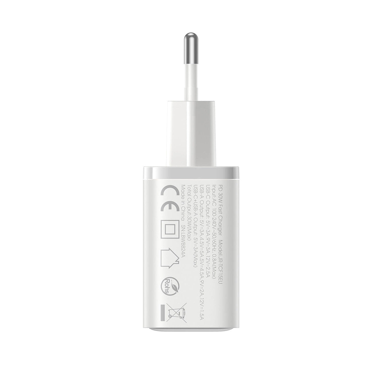 Joyroom JR-TCF15 network charger USB-C / USB-A 30W - white_2
