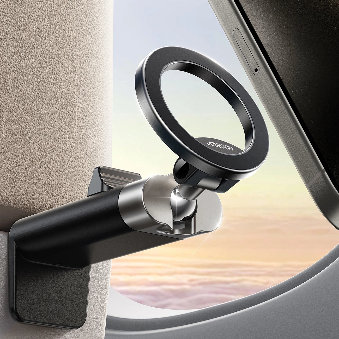 Joyroom JR-ZS413 magnetic travel stand for 4.7-7.0" phone - black_8