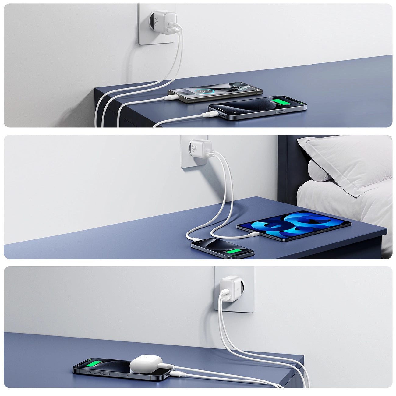 Joyroom JR-TCF21 Dual-Port (A+C) Power Charger (white)_20