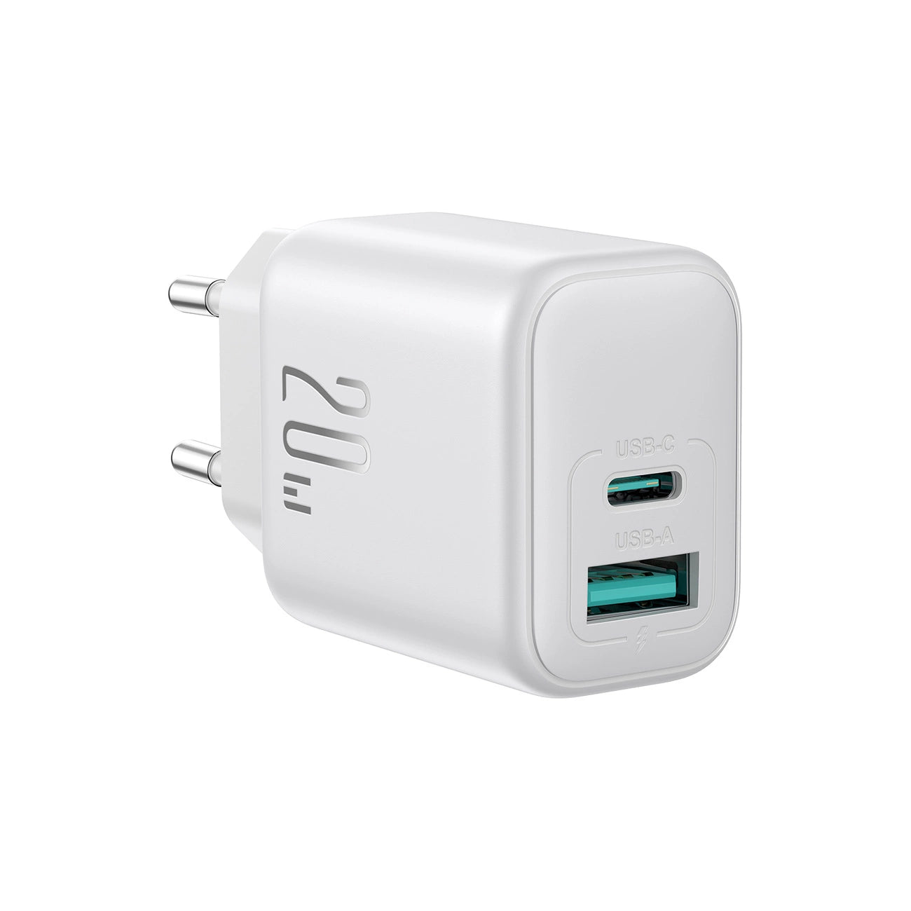 Joyroom JR-TCF21 Dual-Port (A+C) Power Charger (white)_3