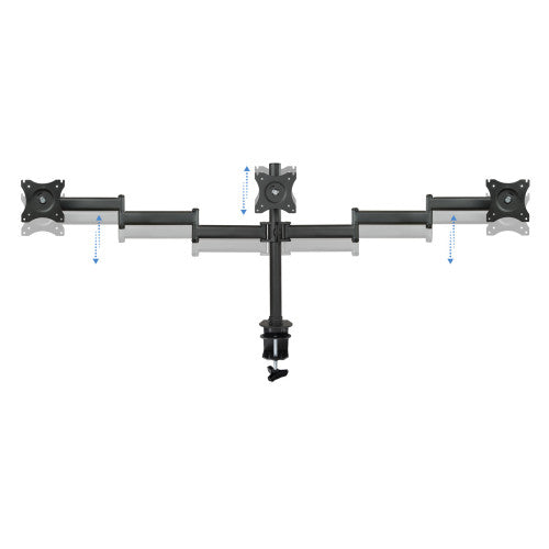 Soporte para 3 Monitores TooQ DB1327TN-B/ hasta 8kg_2