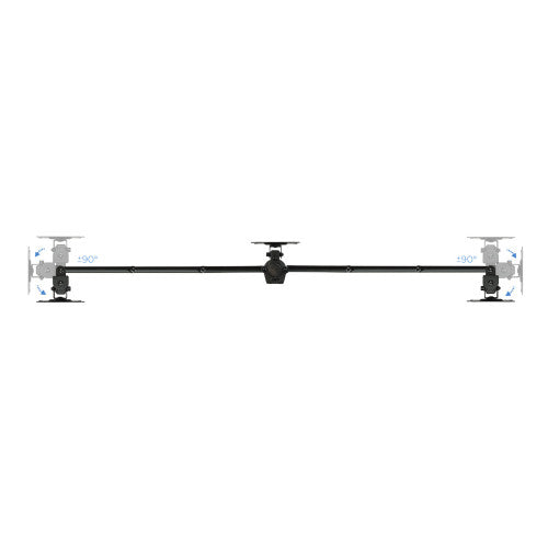 Soporte para 3 Monitores TooQ DB1327TN-B/ hasta 8kg_3