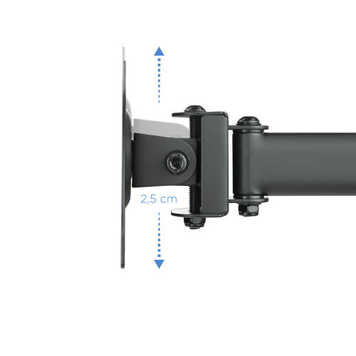 Soporte para 3 Monitores TooQ DB1327TN-B/ hasta 8kg_6