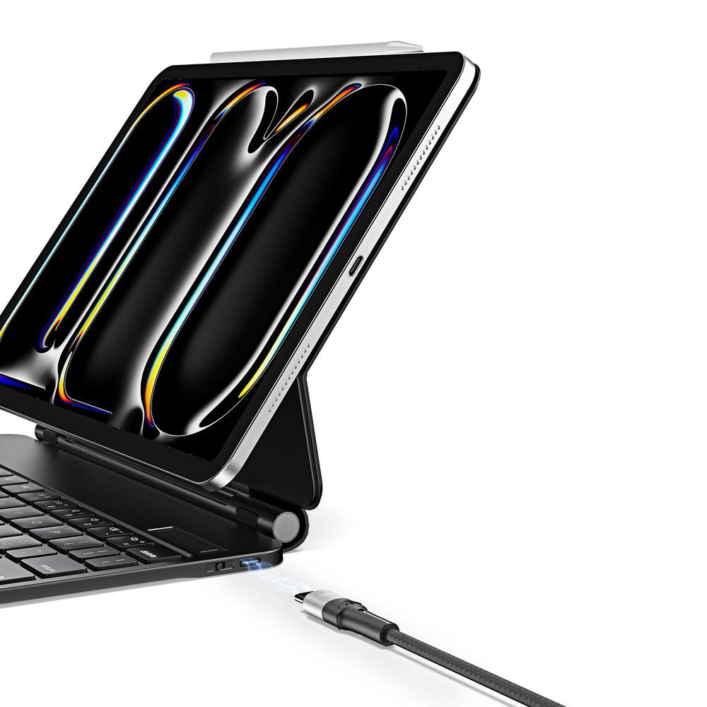 Dux Ducis Keyboard (MK Series) Case with Bluetooth Keyboard for iPad Pro 11" 2024 - Black_13