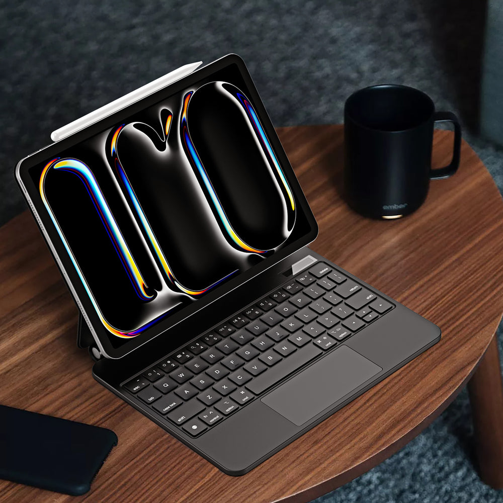 Dux Ducis Keyboard (MK Series) Case with Bluetooth Keyboard for iPad Pro 11" 2024 - Black_3