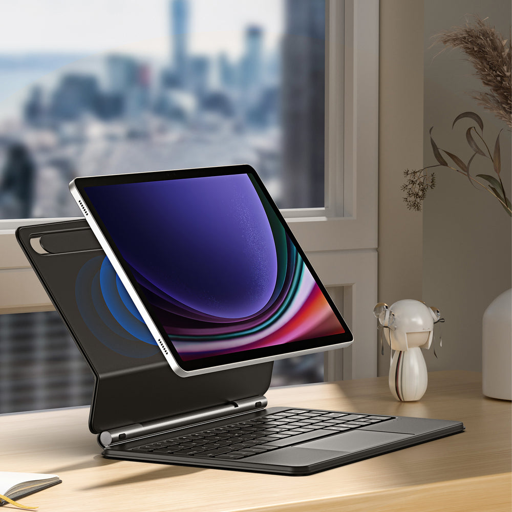 Dux Ducis Keyboard (MK Series) Case with Bluetooth Keyboard for Samsung Galaxy Tab S9 / S8 / S7 - Black_7