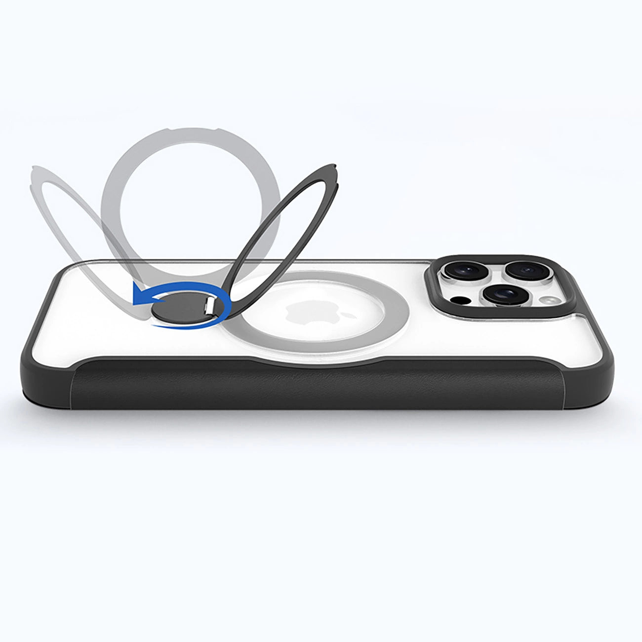 Dux Ducis Skin X Pro iPhone 16 Pro Case with MagSafe, Flip and Stand - Black_14
