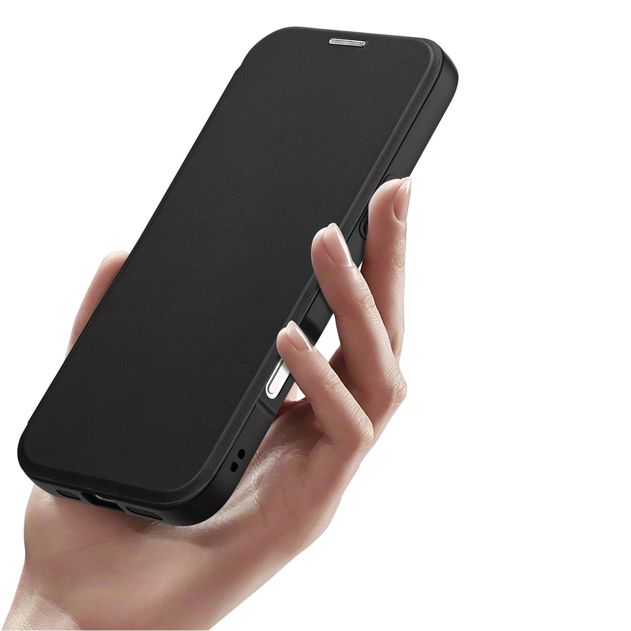 Dux Ducis Skin X Pro iPhone 16 Pro Case with MagSafe, Flip and Stand - Black_7