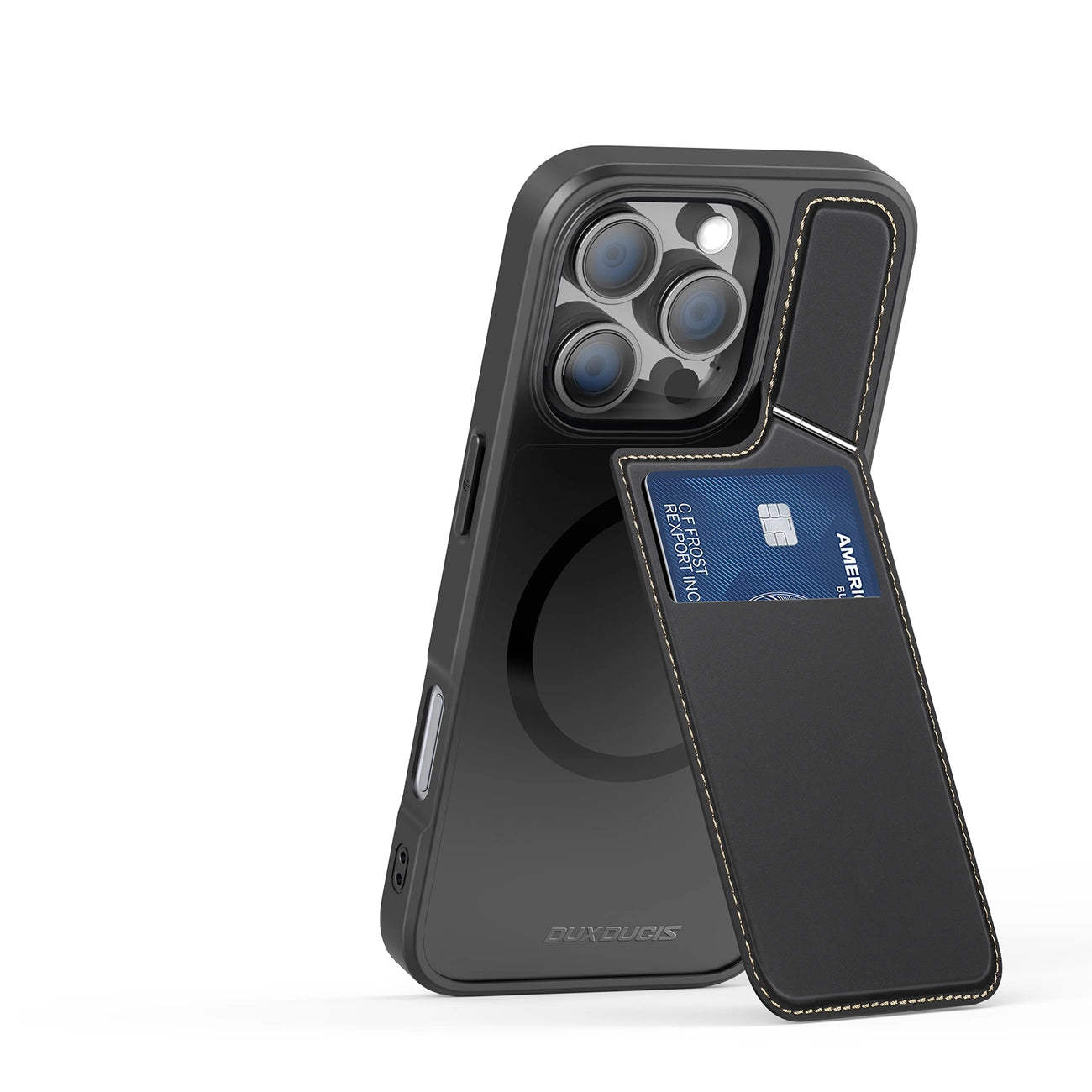 Dux Ducis Rafi II Mag Case with MagSafe for iPhone 16 Pro - Black_5