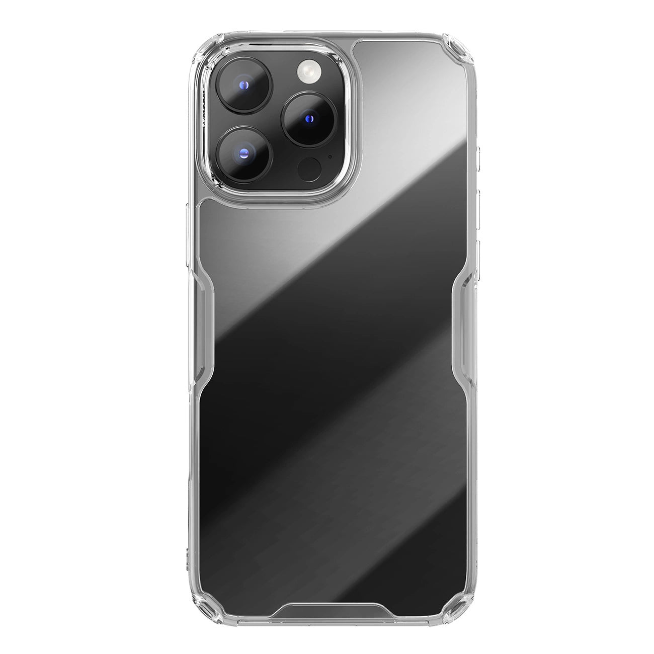 Nillkin Nature Pro Case for iPhone 16 Pro - transparent and white_0