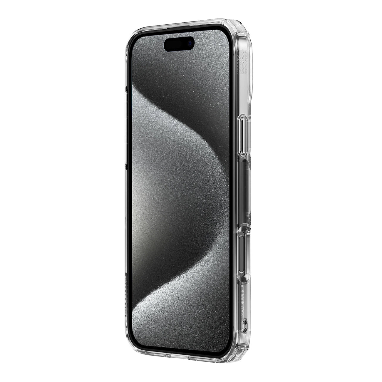 Nillkin Nature Pro Case for iPhone 16 Pro - transparent and white_4