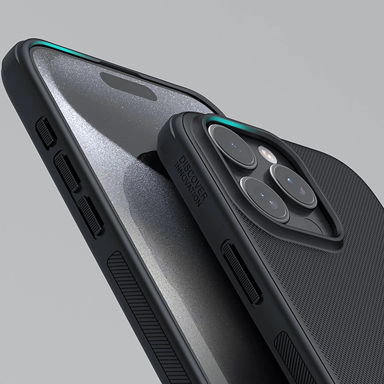 Nillkin Super Frosted Shield Pro Magnetic Case for iPhone 16 Pro - black_6