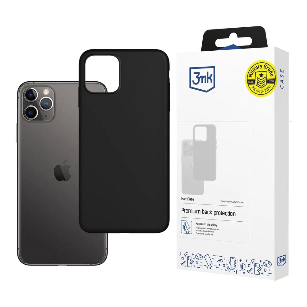 3mk Matt Case for iPhone 11 Pro Max - black_0