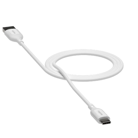 Mophie Charge Essentials USB-A - USB-C Cable 1m - White_0