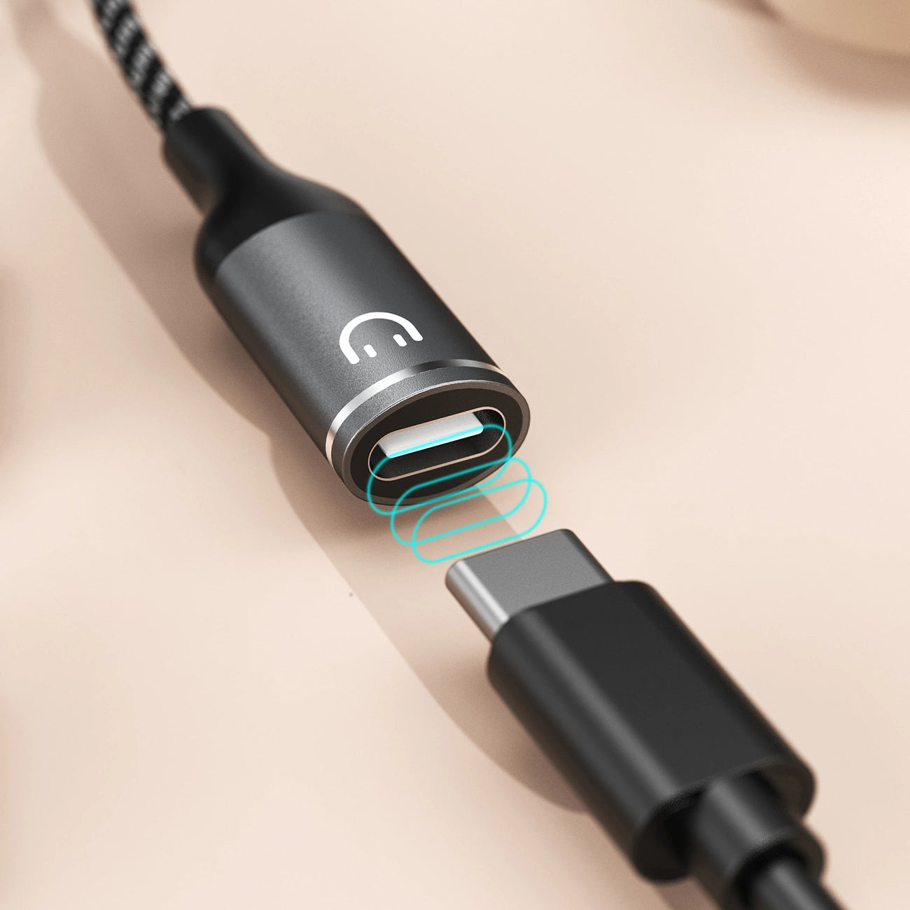 Dudao L13C+ 2in1 USB-C Adapter - Gray_8