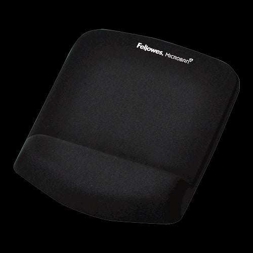 Fellowes Plushtouch Mousepad Wrist Support black_0