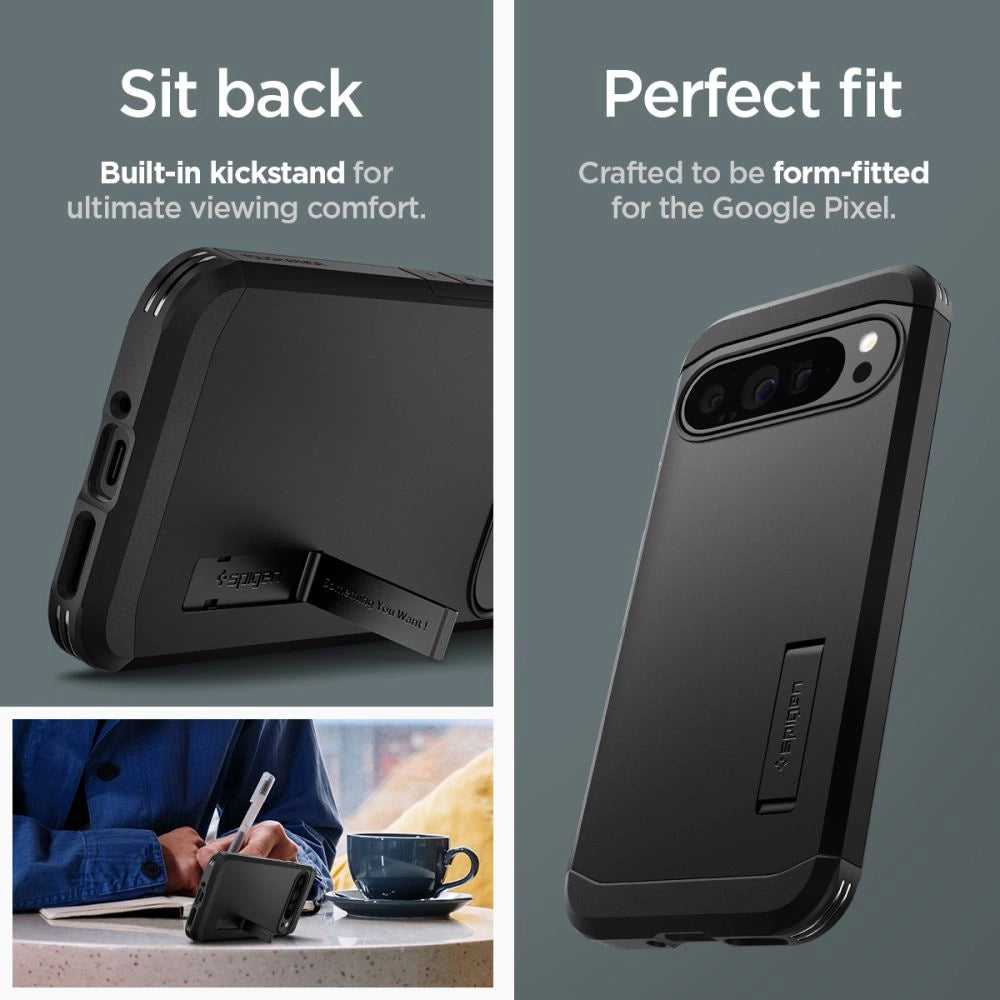 Spigen Tough Armor Case for Google Pixel 9 Pro XL - Black_14