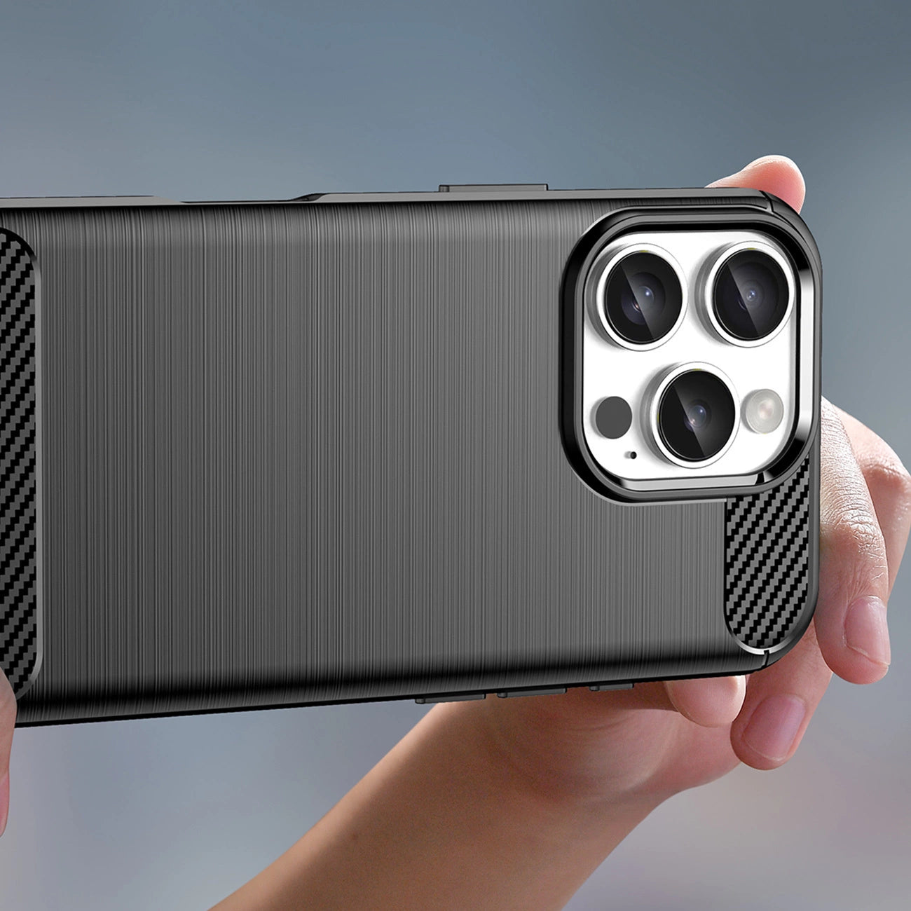 Carbon Case for iPhone 16 Pro - Black_5