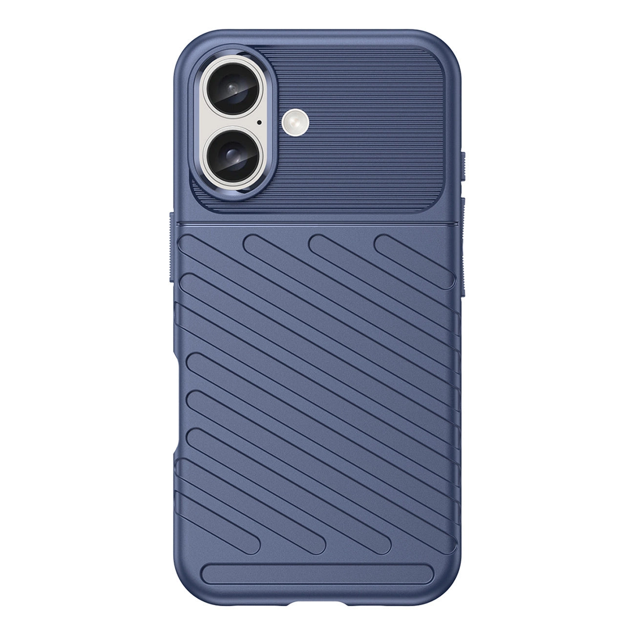 Thunder Case for iPhone 16 Silicone Case - Blue_1