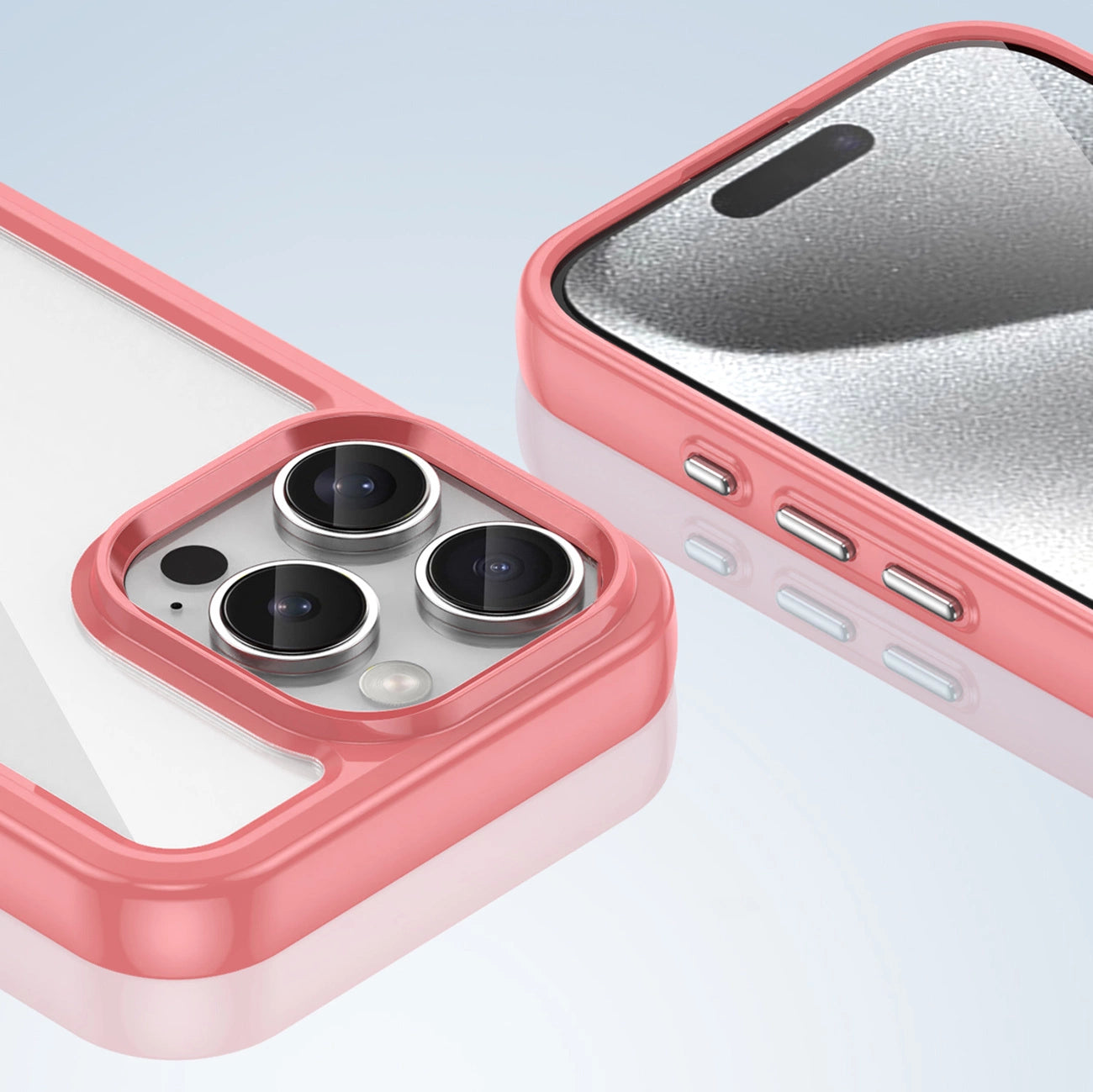 Outer Space Case with Gel Frame for iPhone 16 Pro Max - Red_5