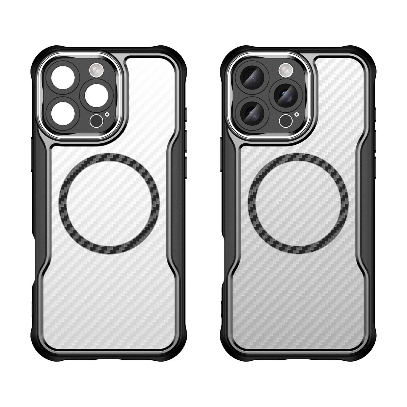Leading Series MagSafe Silicone Case for iPhone 16 Pro Max - Black_1