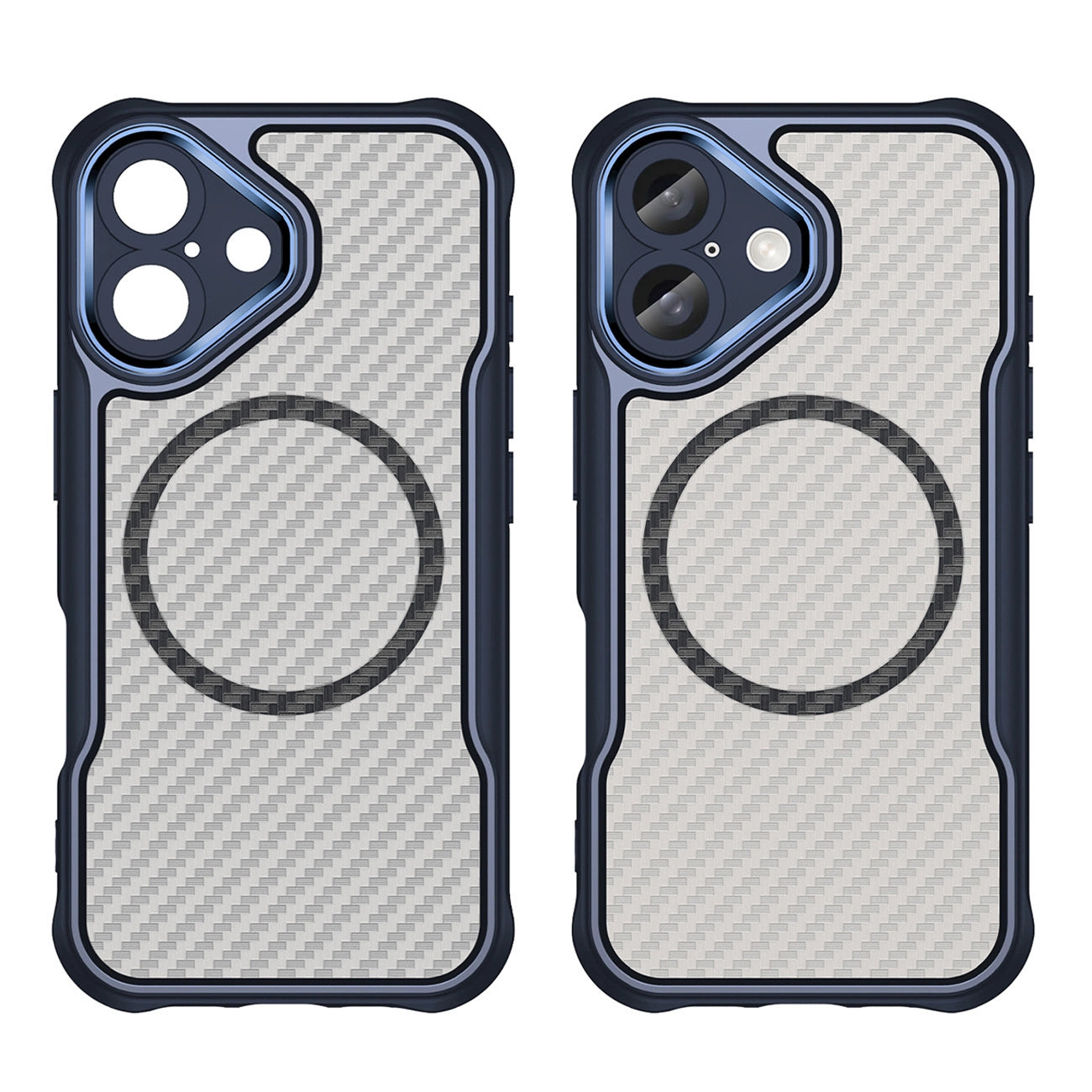 Leading Series MagSafe Silicone Case for iPhone 16 - Blue_1