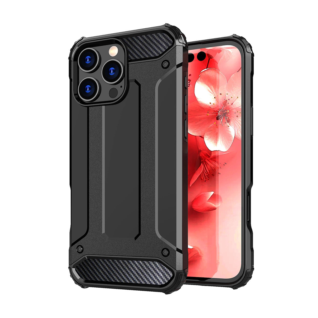 Hybrid Armor iPhone 16 Pro Case - Black_1