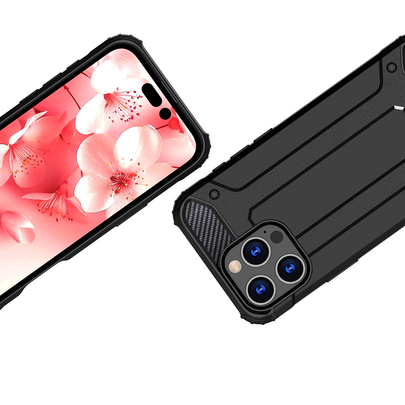 Hybrid Armor iPhone 16 Pro Case - Black_2