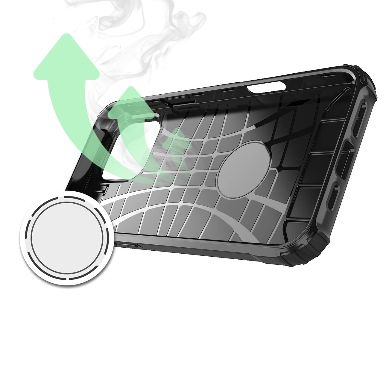 Hybrid Armor iPhone 16 Pro Case - Black_5