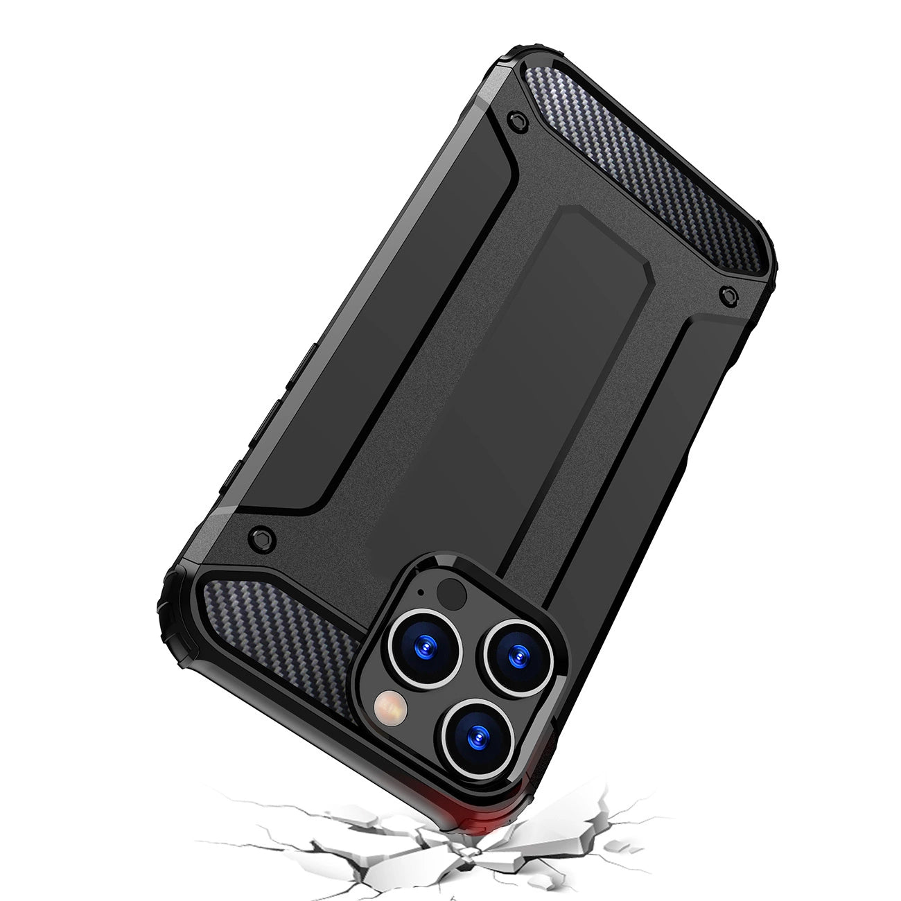 Hybrid Armor iPhone 16 Pro Case - Black_7