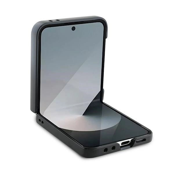 BMW Carbon Blue Line Case for Samsung Galaxy Z Flip 6 - Black_3