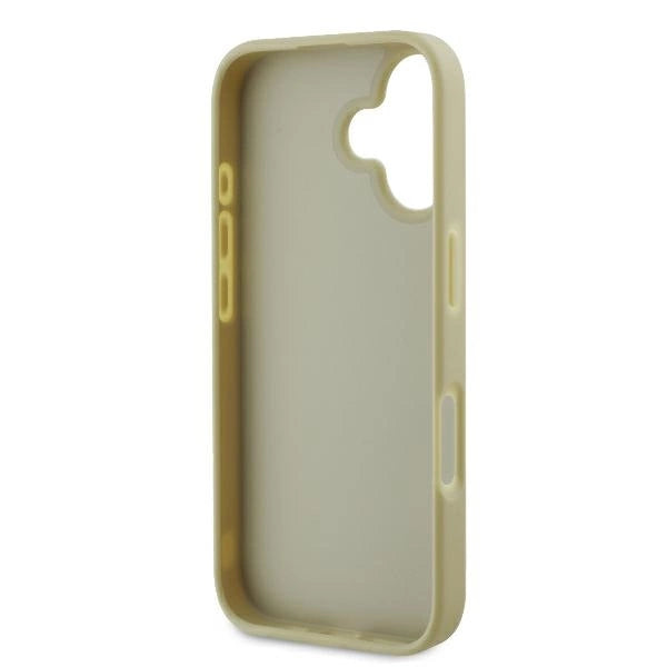 Guess Fixed Glitter Big 4G Case for iPhone 16 Plus - Gold_6
