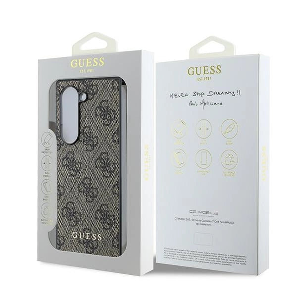 Guess 4G Case for Samsung Galaxy Z Fold 6 - Brown_5