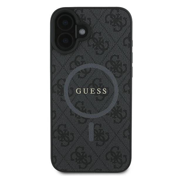 Guess 4G Ring Classic Logo MagSafe case for iPhone 16 Plus - black_2