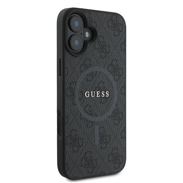 Guess 4G Ring Classic Logo MagSafe case for iPhone 16 Plus - black_3
