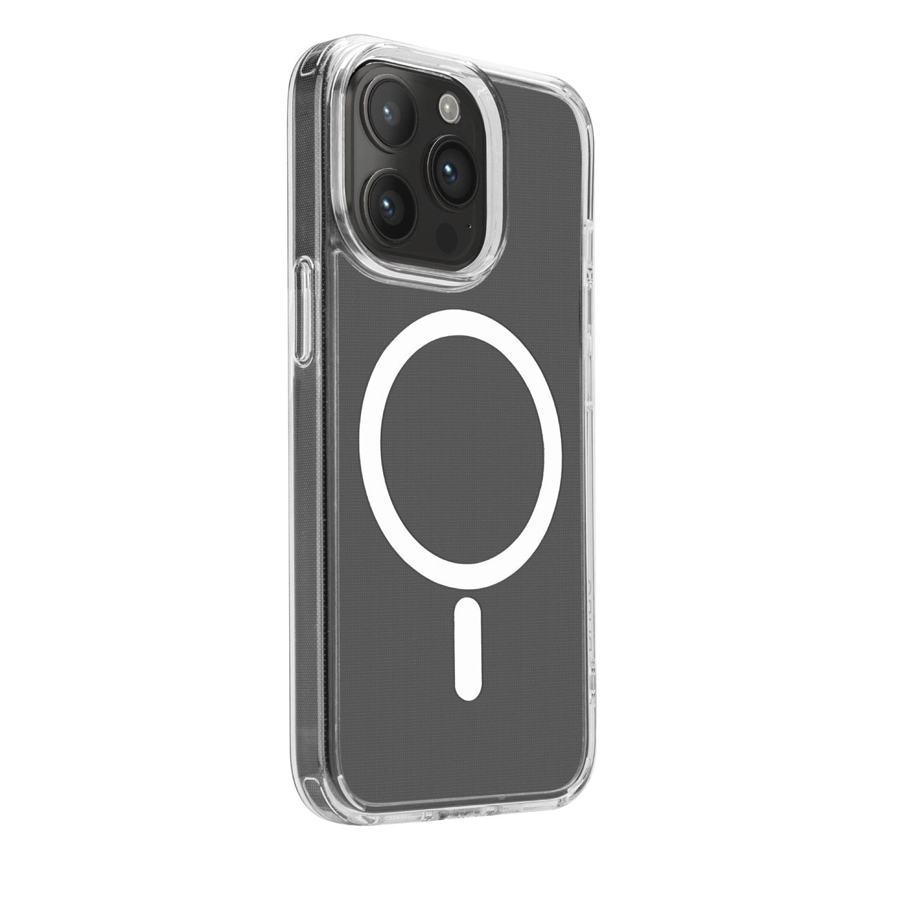 Puro Lite Mag MagSafe Silicone Case for iPhone 15 Pro - Transparent_2