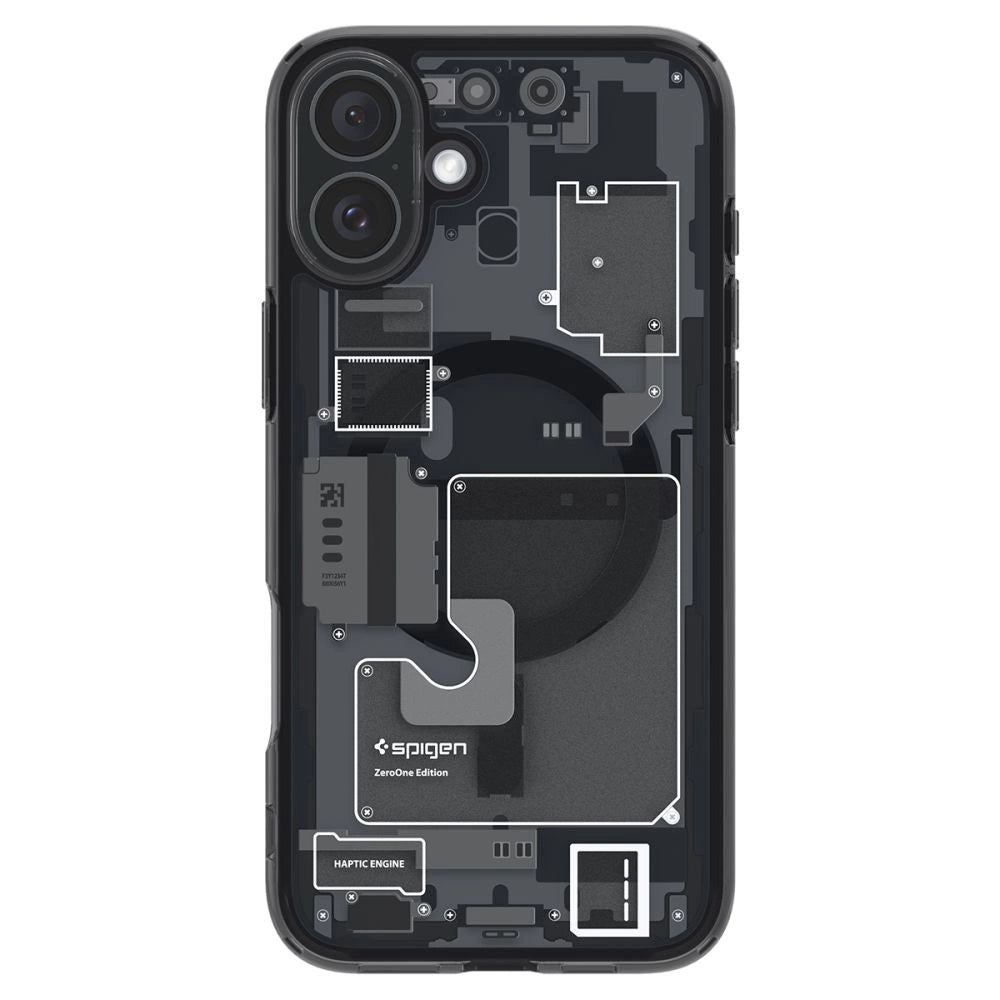 Spigen Ultra Hybrid MagSafe Zero One for iPhone 16 - Dark Gray_2